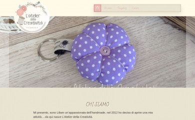 atelierdellacreativita.com screenshot