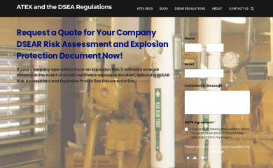 atexanddsear.co.uk screenshot