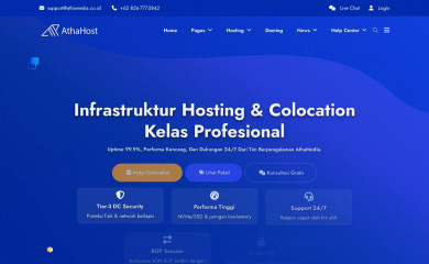 athamedia.co.id screenshot