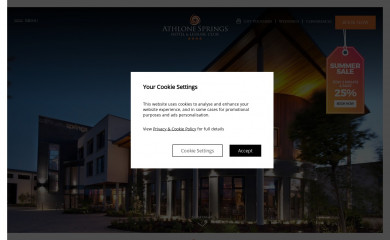 athlonespringshotel.com screenshot