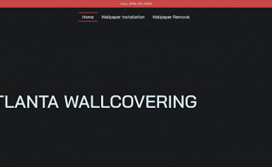 atlantawallcovering.com screenshot