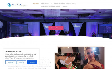 atlantadance.com screenshot