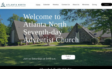 atlantanorthchurch.com screenshot