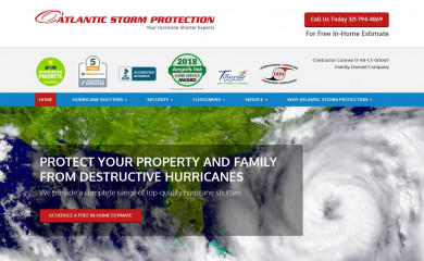 atlanticstormprotection.com screenshot