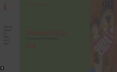 atlantictheater.org screenshot