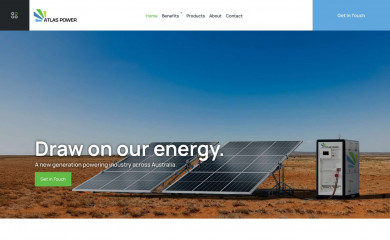 atlaspower.com.au screenshot
