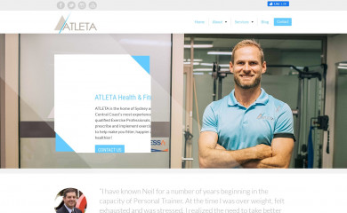 atleta.com.au screenshot