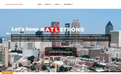 atlstrong.org screenshot
