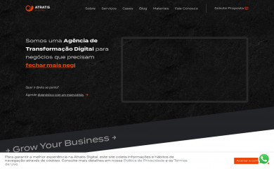 http://atratis.com.br screenshot