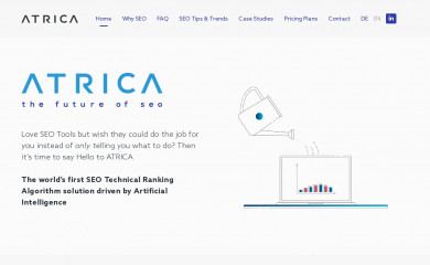 atrica-software.com screenshot