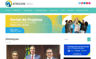atricon.org.br screenshot