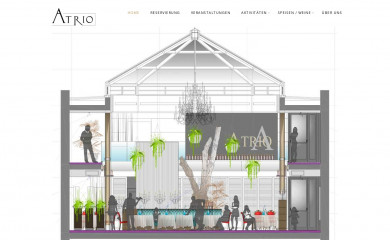 atrio-restaurant.at screenshot