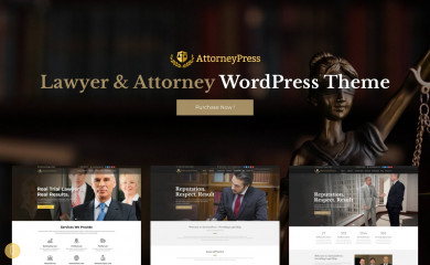 https://attorneypress.radiantthemes.com/ screenshot
