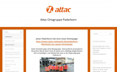 attac-paderborn.de screenshot