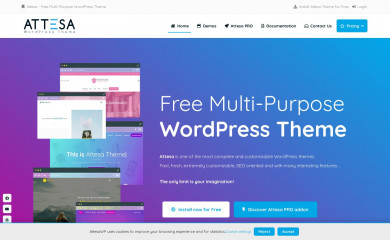https://attesawp.com/ screenshot
