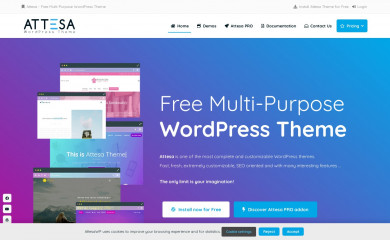 https://attesawp.com/ screenshot