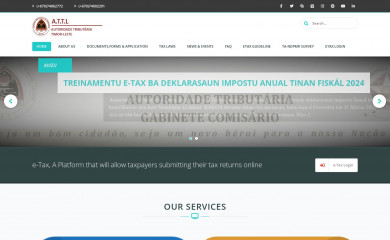 attl.gov.tl screenshot