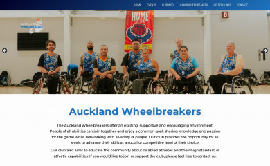 aucklandwheelbreakers.org.nz screenshot