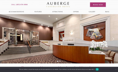 aubergevancouver.com screenshot