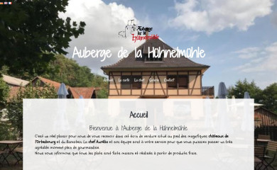 aubergedelahuhnelmuhle.com screenshot
