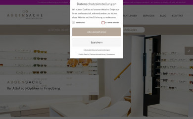 augensache.de screenshot