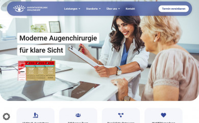 augentagesklinik-zehlendorf.de screenshot