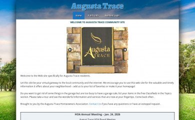 augustatrace.com screenshot