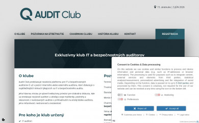 auditclub.sk screenshot