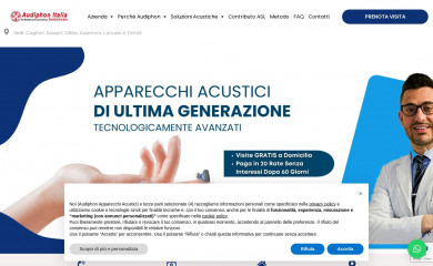 audiphonapparecchiacustici.it screenshot