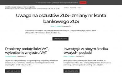 audytksiegowy.warszawa.pl screenshot