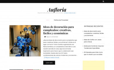 aufloria.com screenshot