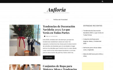 aufloria.com screenshot
