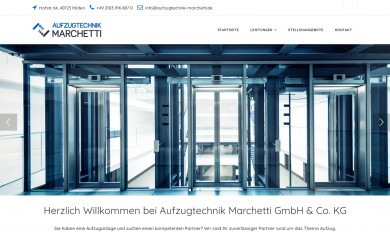 aufzugtechnik-marchetti.de screenshot