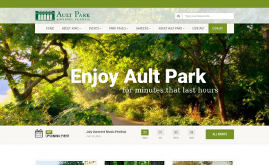 aultparkac.org screenshot