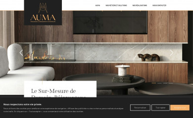 auma-agencement.fr screenshot