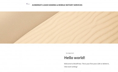 aundreas.com screenshot