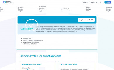 aunstory.com screenshot