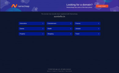 auntieflo.in screenshot