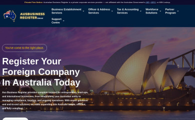 ausbusinessregister.com.au screenshot