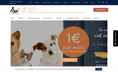 auservicedesanimaux06.fr screenshot