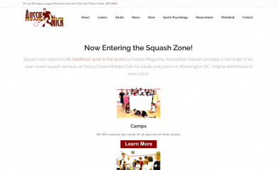 aussienicksquash.com screenshot