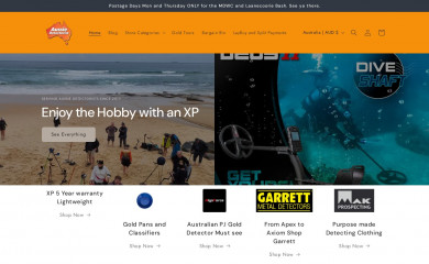 aussiedetectorist.com.au screenshot