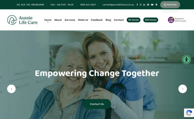 aussielifecare.com.au screenshot