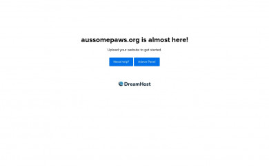 aussomepaws.org screenshot