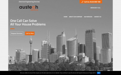 austechelectrical.net.au screenshot
