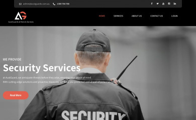 austguards.com.au screenshot