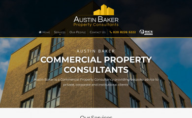 austinbaker.co.uk screenshot