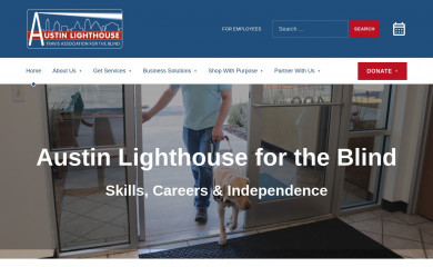 austinlighthouse.org screenshot