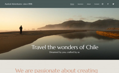 austral-adventures.com screenshot