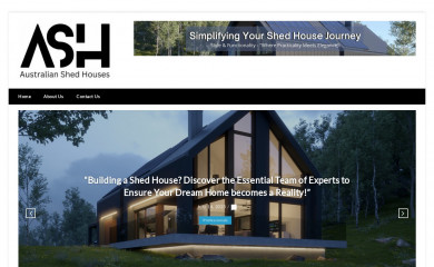 australianshedhouses.com.au screenshot